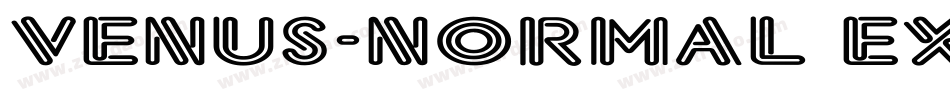 Venus-Normal Ex Bold Italic字体转换